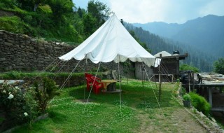 Small tents, to enjoy night time.