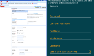 irctc new user registration screen