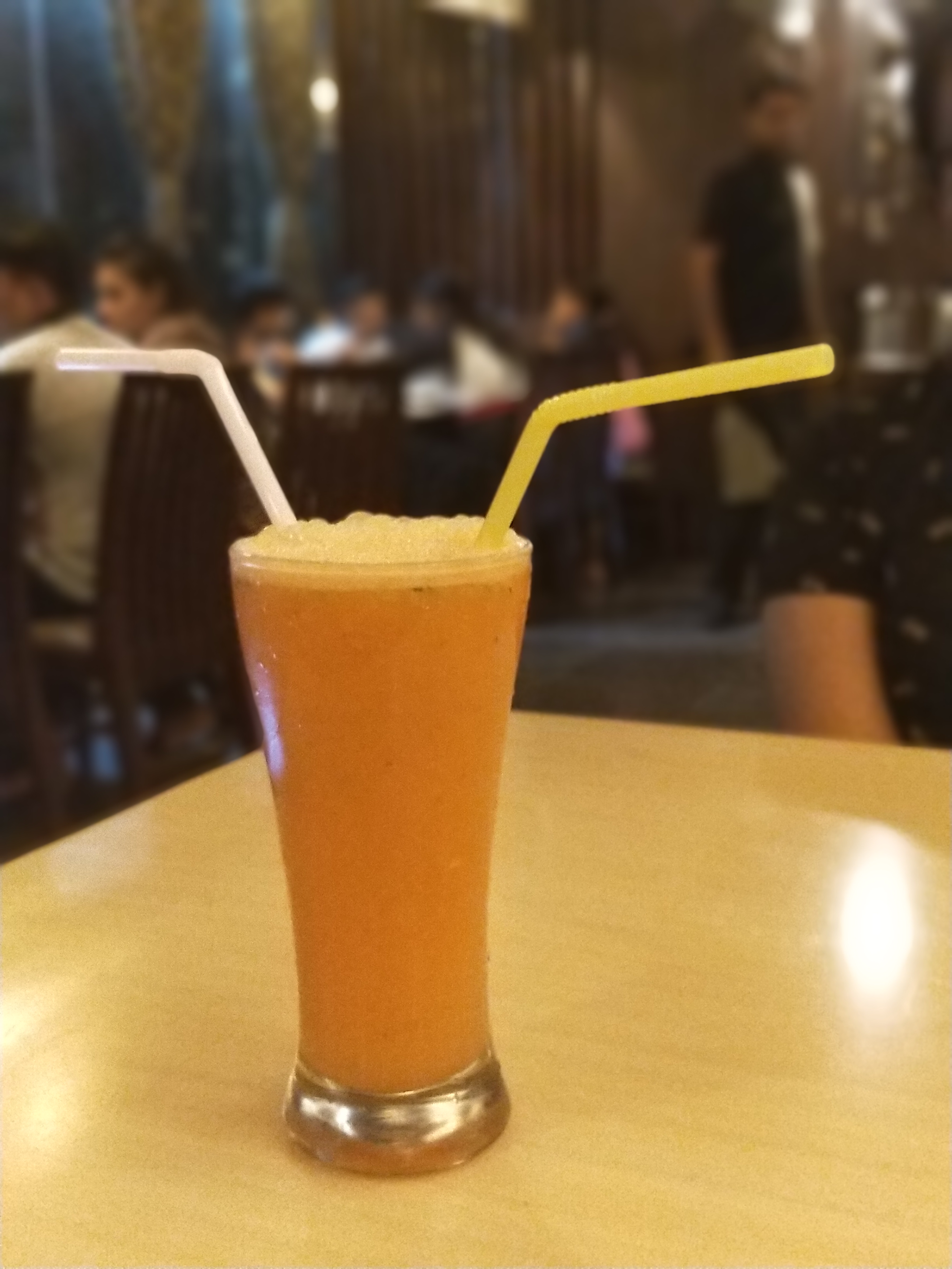 The refreshingly unique Fruit Punch at Zaika is worth your bucks!