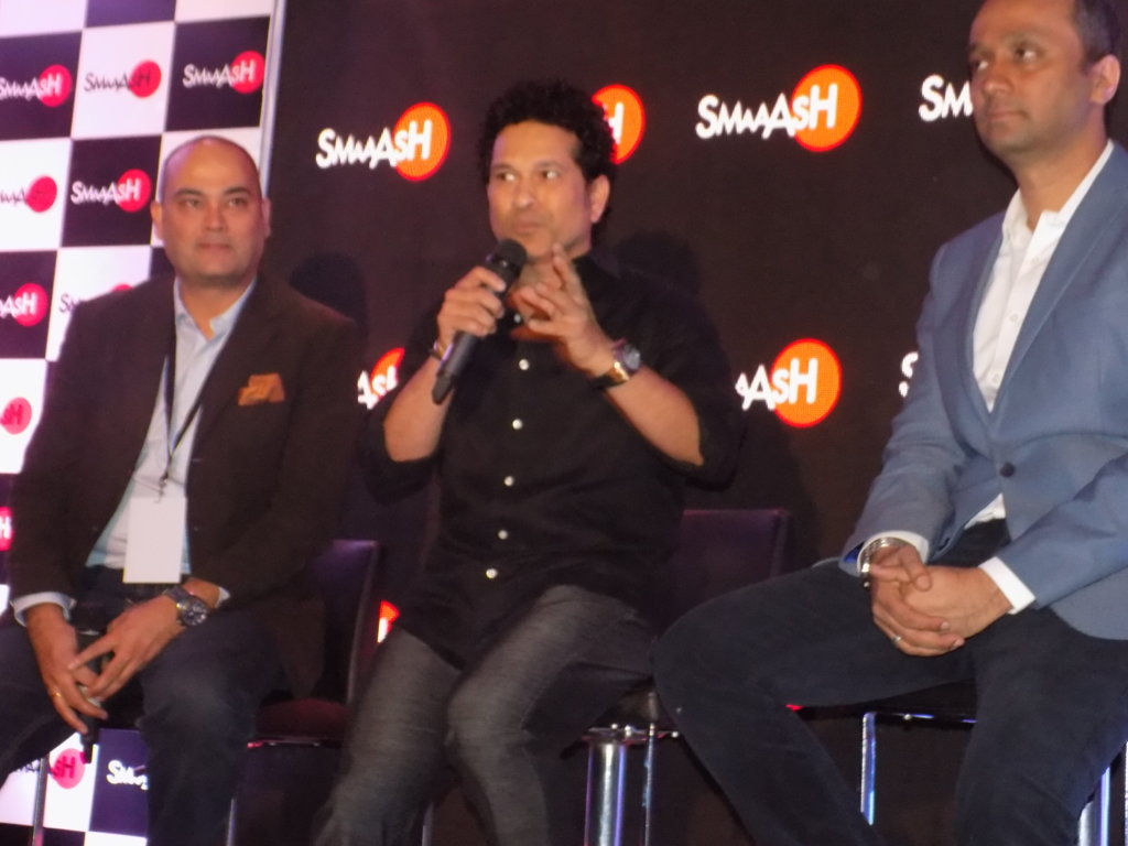 Sachin Tendulkar launches SMAAASH